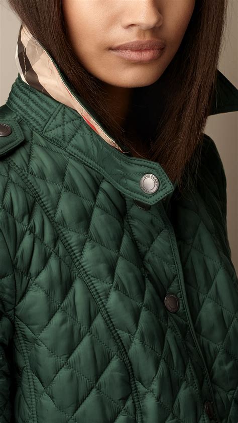 burberry quilted green|quilted burberry jacket outlet store.